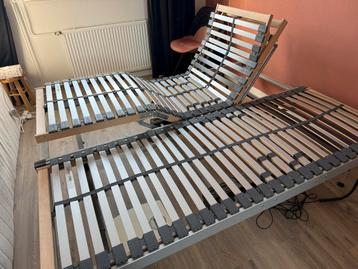 Elektrische lattenbodem 2x 80x210 cm (160x210cm)