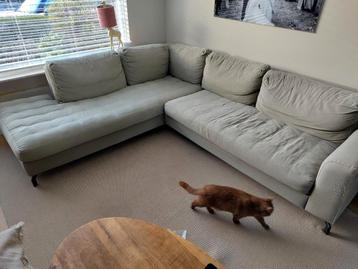 Trendhopper Hoekbank Groen Grijs - Gratis Afhalen