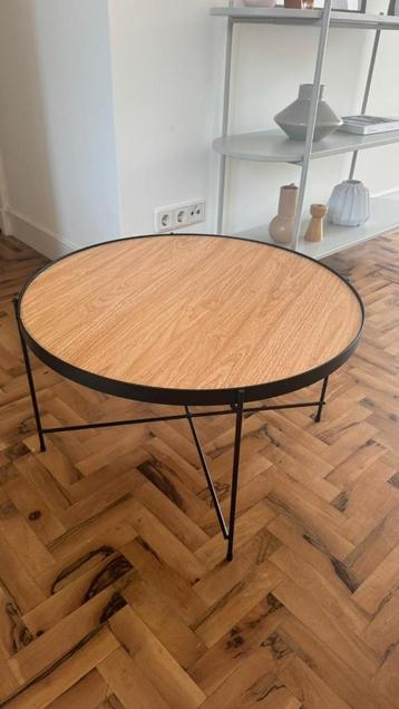 GRATIS: Maisons du Monde Ronde Bijzettafel / Salontafel