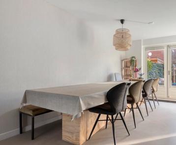 GRATIS! Grote multiplex tafel onafgewerkt