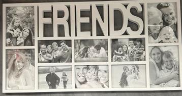 Fotolijst 'Friends' voor 10 foto's (6x 10x15, 4x 13x18)