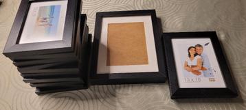 Zwarte fotolijstjes