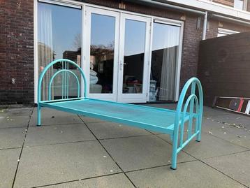 Stevig DICO 1 persoons bed, mintgroen, afm. 90 x 200 cm