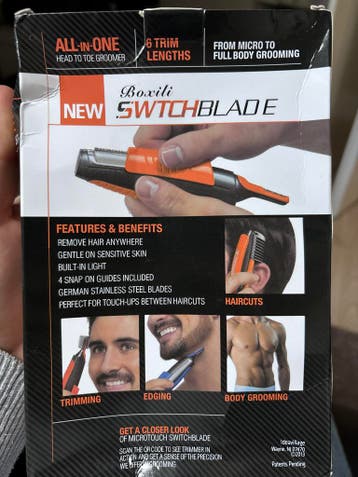 Boxili Switchblade All-in-One Full Body Trimmer