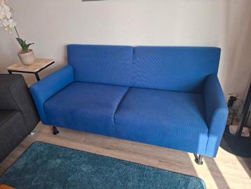 Blauw bankje van Leolux 2 zitter