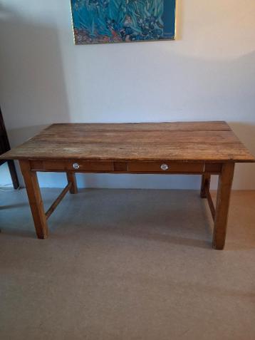 houten tafel  174 x 95 x 78 cm