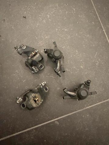 Tektro fiets schijfrem remklauwen - Gebruikt