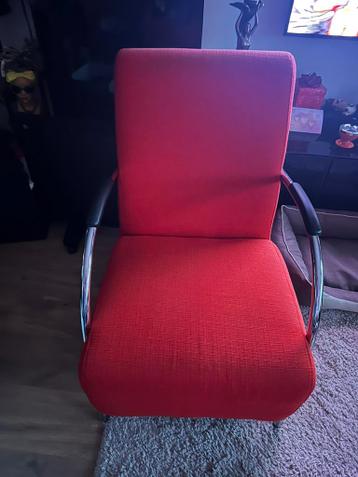 Tomaat rode design stoel van Woood