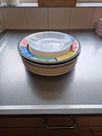 8 borden GRATIS servies