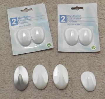 Wandhaken zelfklevend voor in de keuken of badkamer