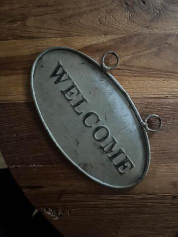 Welcome bordje