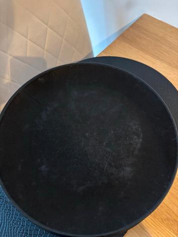 GRATIS 5 zwarte borden van IKEA (24 cm) - Gebruikt