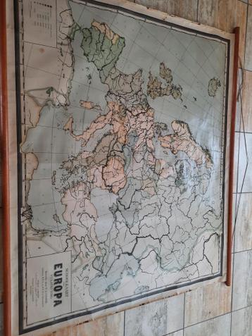 Grote oude schoolplaat europa, Gratis