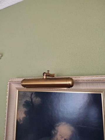 Gezocht Antieke messing schilderijlamp