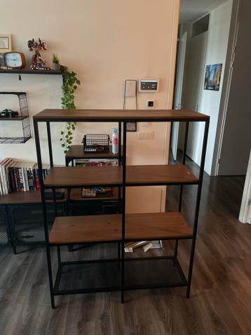 IKEA Fjällbo wandkast - Zwart en bruin