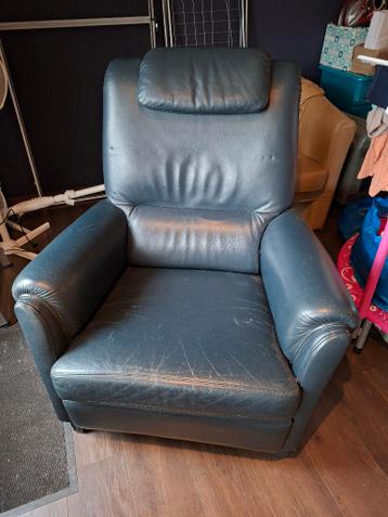 Fauteul leer 2x