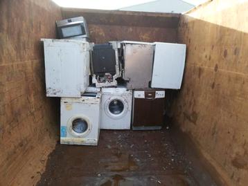 GRATIS opgehaald kapotte apparaten/oud ijzer