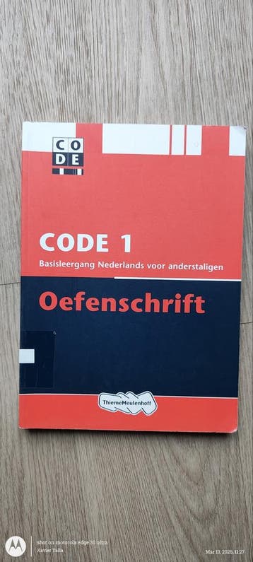 CODE 1 Oefenschrift - Nederlands voor anderstaligen