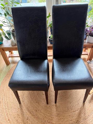 Eettafelstoelen 6 stuks zithoogte 50 cm