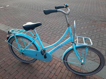 Blauwe fiets