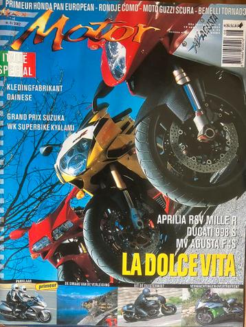 Weekblad Motor tijdschrift motorvakantie motorrijden