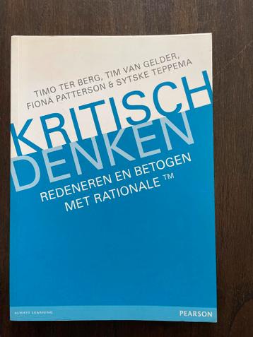 Kritisch Denken: Redeneren en Betogen met Rationale