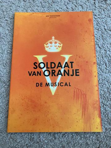 Programmaboek Soldaat van Oranje de musical Nederlandstalig