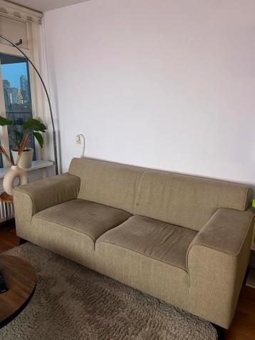 Tweepersoonsbank zandkleur