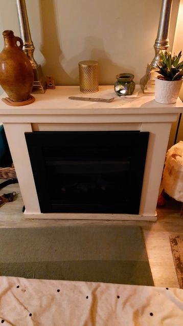 Schouw plus elektrische haard