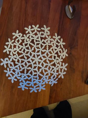 Decoratieve Witte Bloemschaal - Modern Design