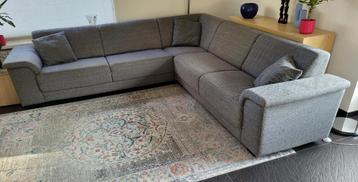 Met bus gratis afhalen: Grijze hoek Bank groot 290 x 290 cm