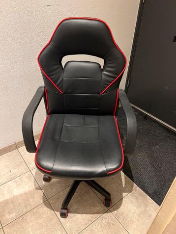 Gaming Bureaustoel Zwart/Rood - Zo goed als nieuw