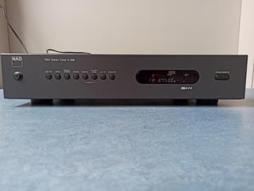 NAD C440 RDS AM/FM Stereo Tuner met Gebruiksaanwijzing