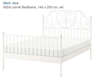 IKEA Leirvik bed 140x200 met lattenbodem
