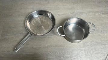 2 gratis pannen RVS Inventum en IKEA