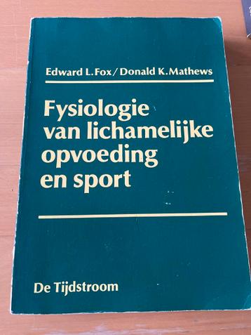 Studieboek Fysiologie van lichamelijke opvoeding en sport
