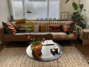 Grote ecolederen bank Rodeo van Woood.