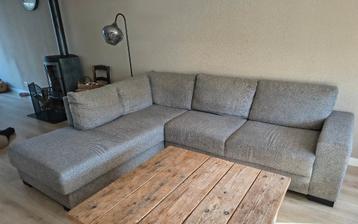 Grijze hoekbank - gratis ophalen dit weekend