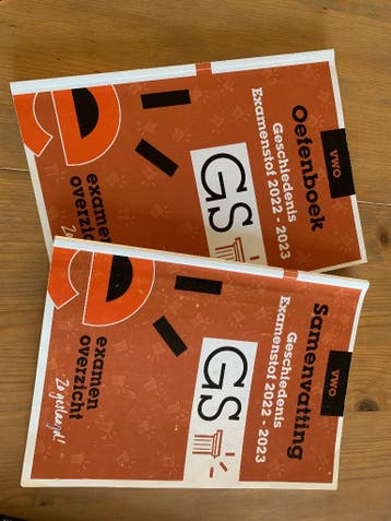 Examenoverzicht oefenboek geschiedenis