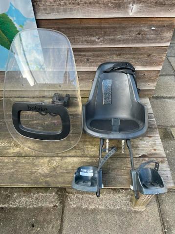 Bobike fietszitje met windscherm