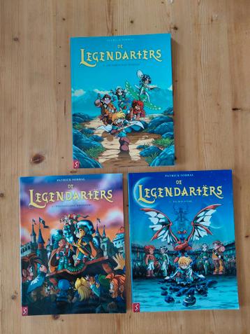 De Legendariërs - 3 stripboeken van Patrick Sobral