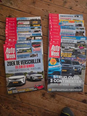 Autoweek 2024 deels  - Gratis af te halen
