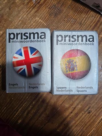 Prisma Miniwoordenboeken: Engels en Spaans (gratis af te hal