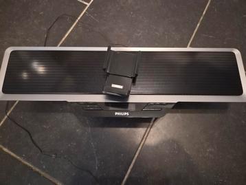 Philips DC910 iPod docking station met boxen.