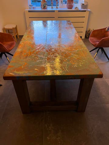 GRATIS: 2,10x1,00x79,0 Eettafel