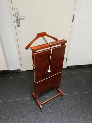 Vintage Reguitti houten dressboy/broekenpers