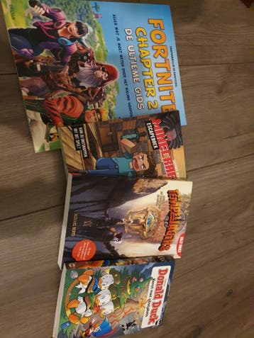 Leuke boeken voor tieners: Fortnite, Minecraft, Donald Duck
