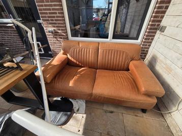 Gratis af te halen: Echt lederen 2,5-zits bank