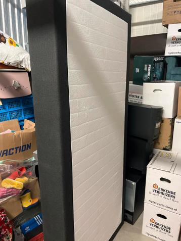 Boxspring - Zwart/Wit 2 persoons