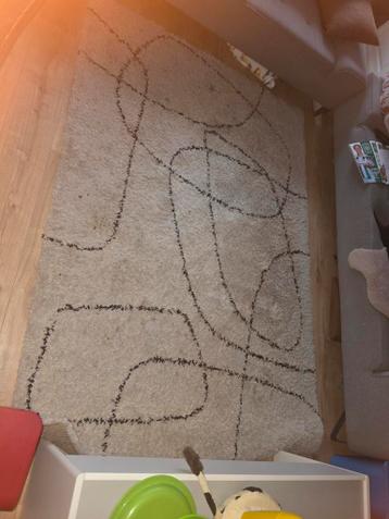 Vloerkleed 160x200 met vlekken - Gratis af te halen